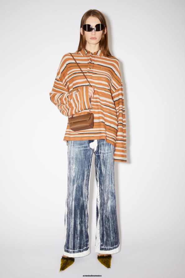 Acne Studios accesorios marrón camello 0T4HT723 mini bolso de hombro