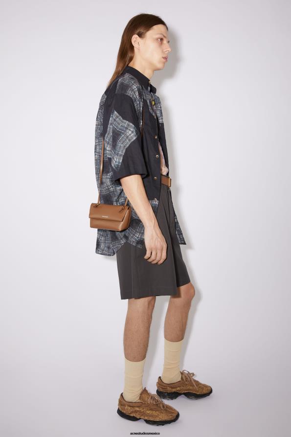 Acne Studios accesorios marrón camello 0T4HT723 mini bolso de hombro