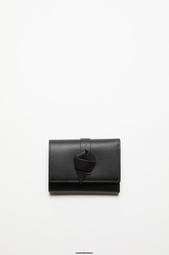 Acne Studios accesorios negro 0T4HT490 cartera plegada musubi