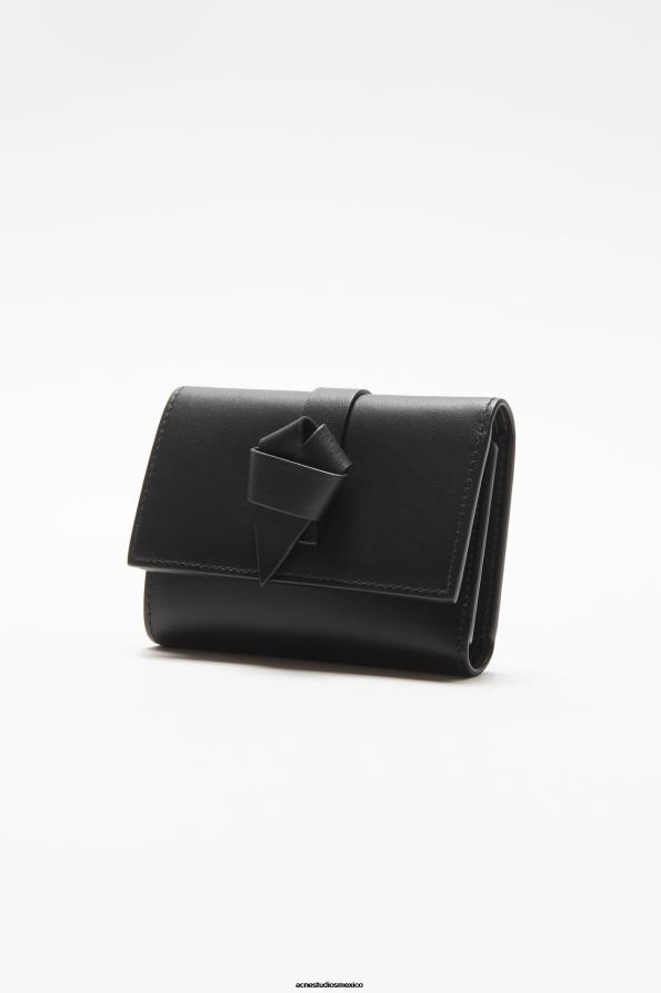 Acne Studios accesorios negro 0T4HT490 cartera plegada musubi