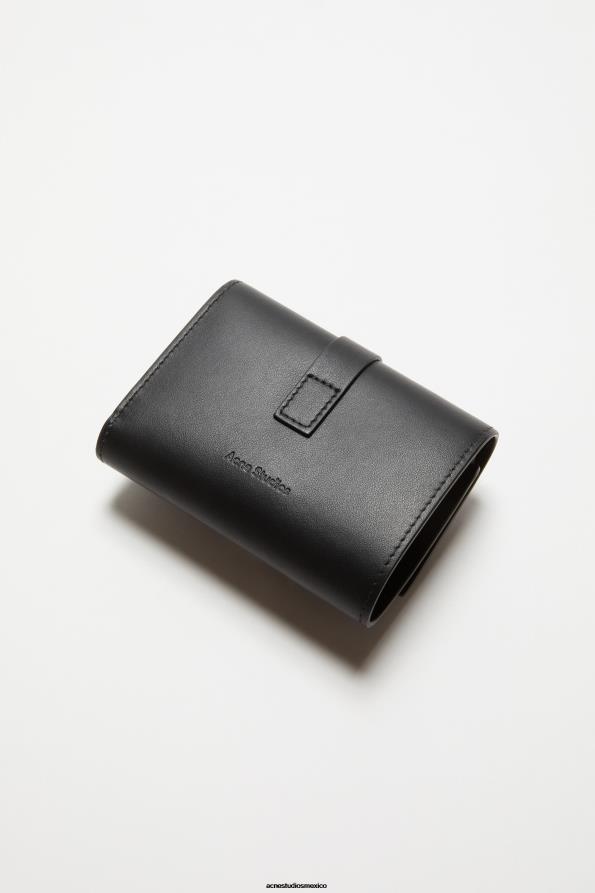 Acne Studios accesorios negro 0T4HT490 cartera plegada musubi