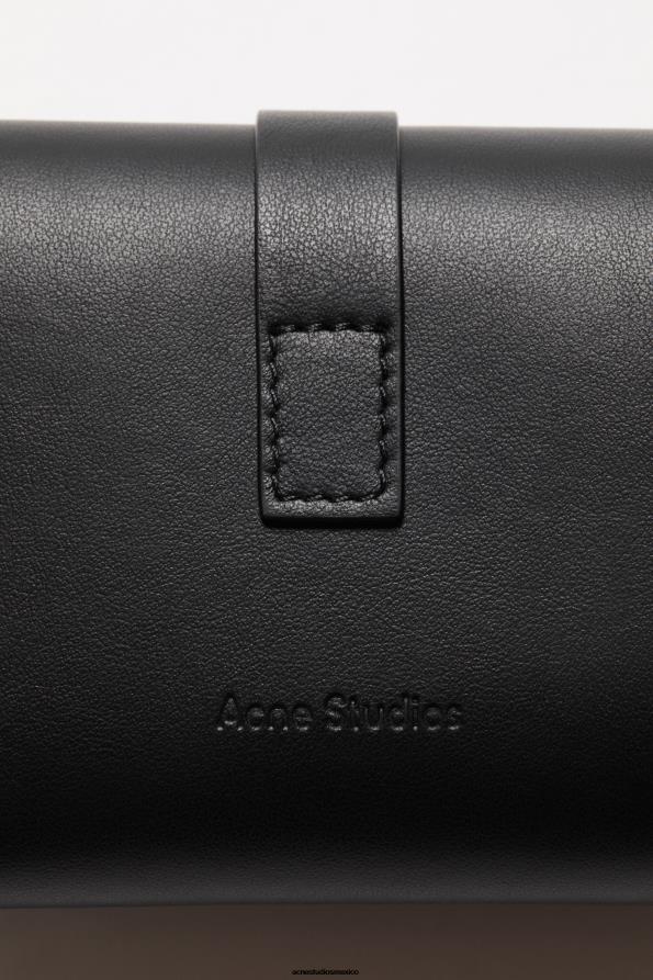 Acne Studios accesorios negro 0T4HT490 cartera plegada musubi