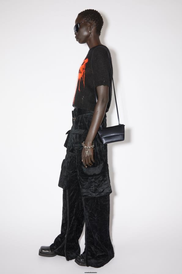 Acne Studios accesorios negro 0T4HT522 mini bolso de hombro