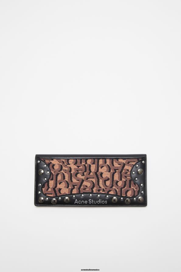 Acne Studios accesorios rosa/negro 0T4HT849 billetera continental