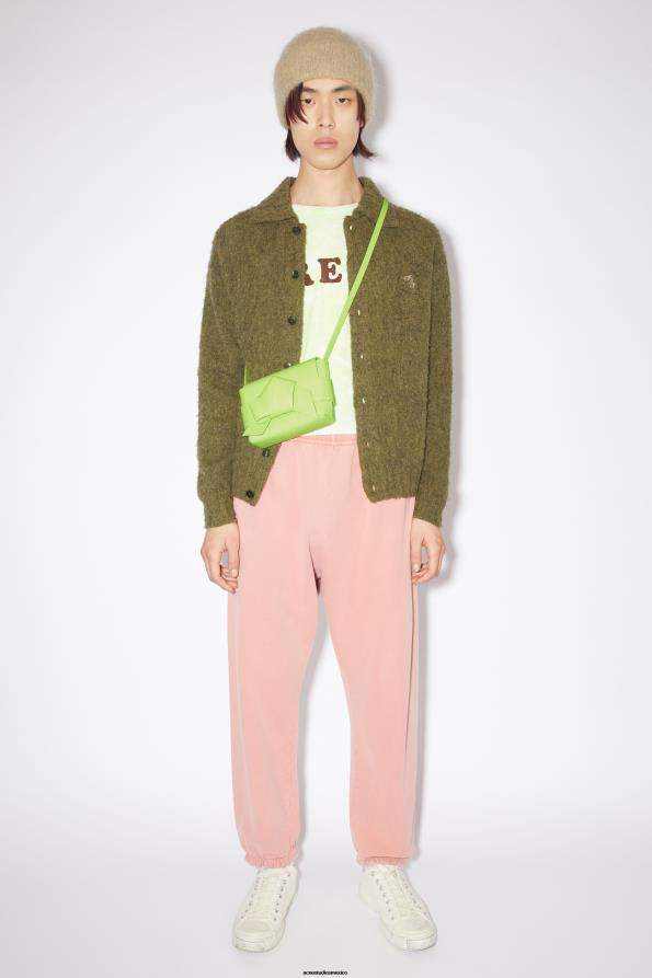 Acne Studios accesorios verde lima 0T4HT739 bolso bandolera musubi mini