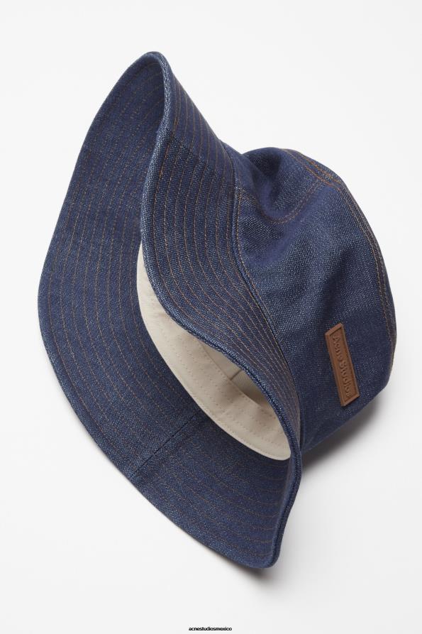 Acne Studios accesorios azul índigo 0T4HT531 sombrero de pescador de mezclilla