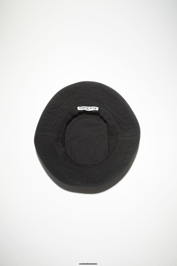 Acne Studios accesorios negro 0T4HT515 sombrero de pescador de sarga