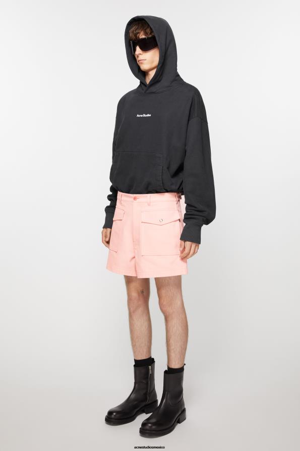 Acne Studios vestir Rosa palido 0T4HT1070 pantalones cortos de sarga