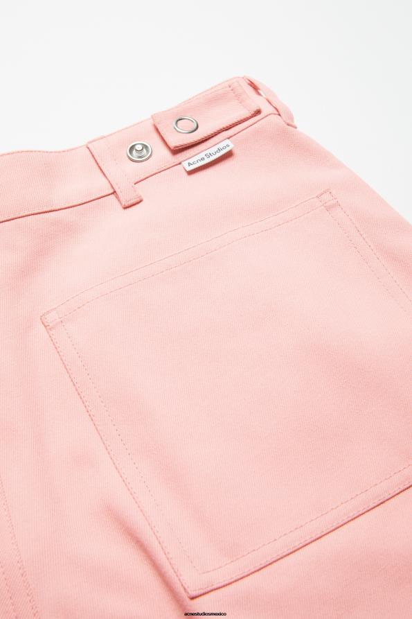 Acne Studios vestir Rosa palido 0T4HT1070 pantalones cortos de sarga