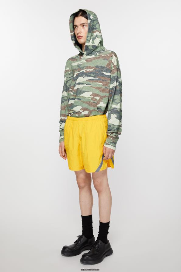 Acne Studios vestir amarillo 0T4HT1110 bañador