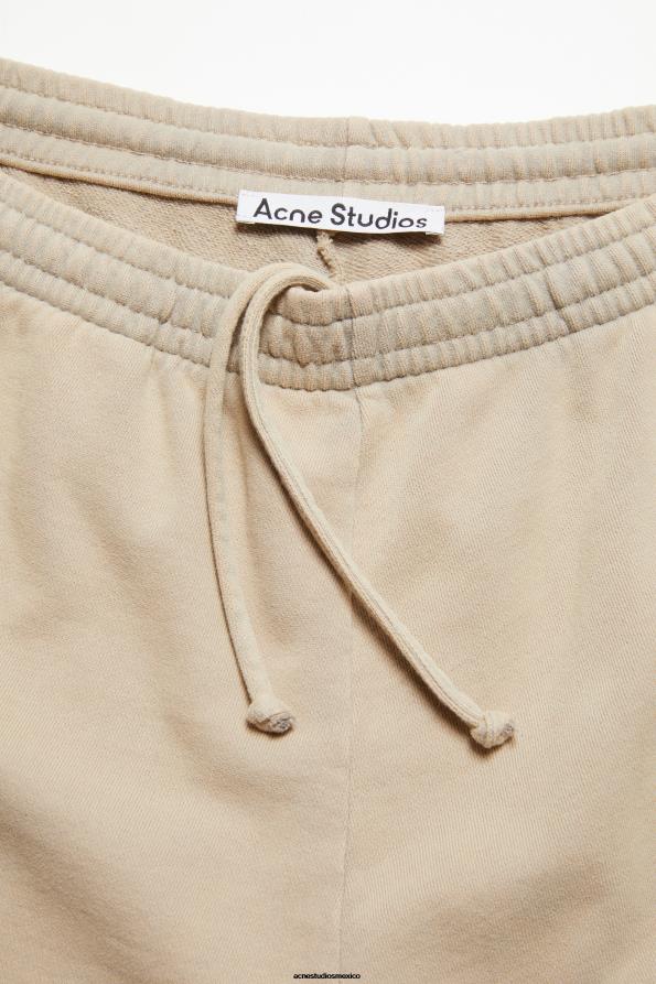 Acne Studios vestir gris concreto 0T4HT366 pantalones cortos de algodón