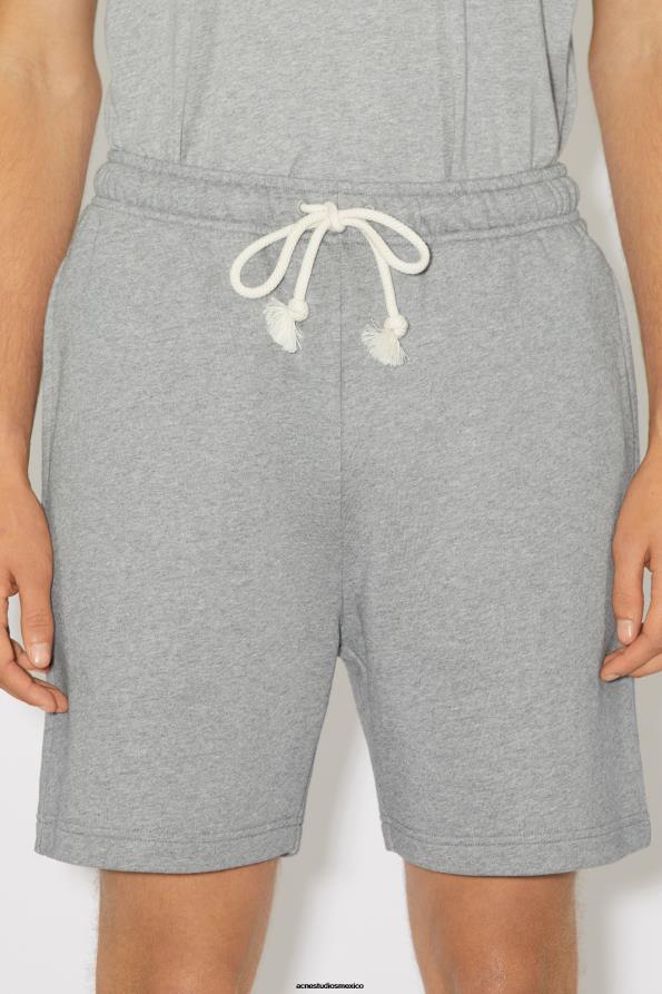 Acne Studios vestir mezcla gris claro 0T4HT1078 pantalones cortos de algodón unisex