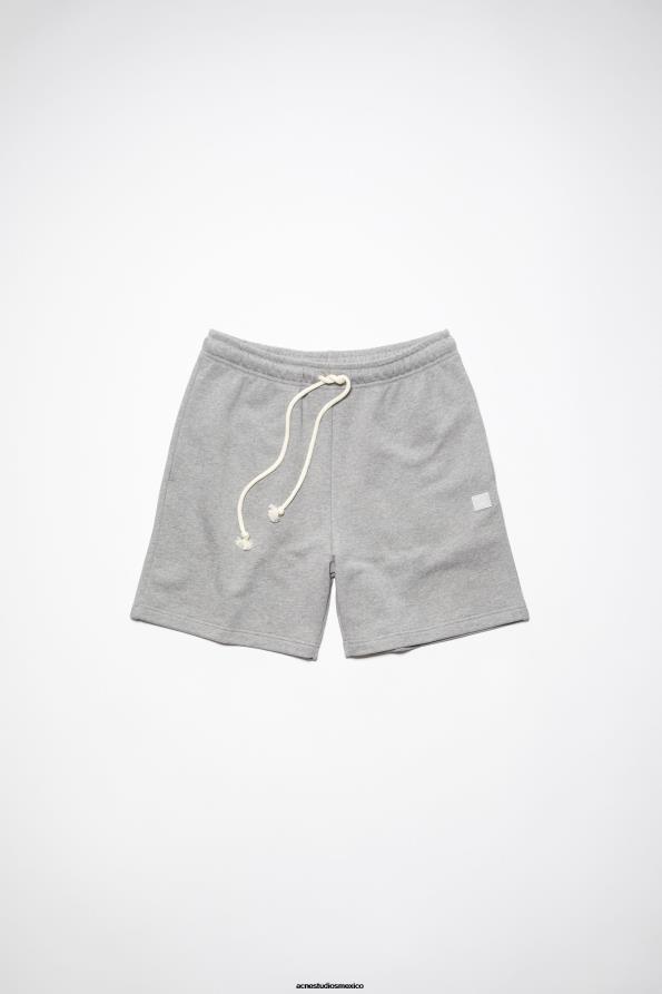 Acne Studios vestir mezcla gris claro 0T4HT340 pantalones cortos de algodón unisex