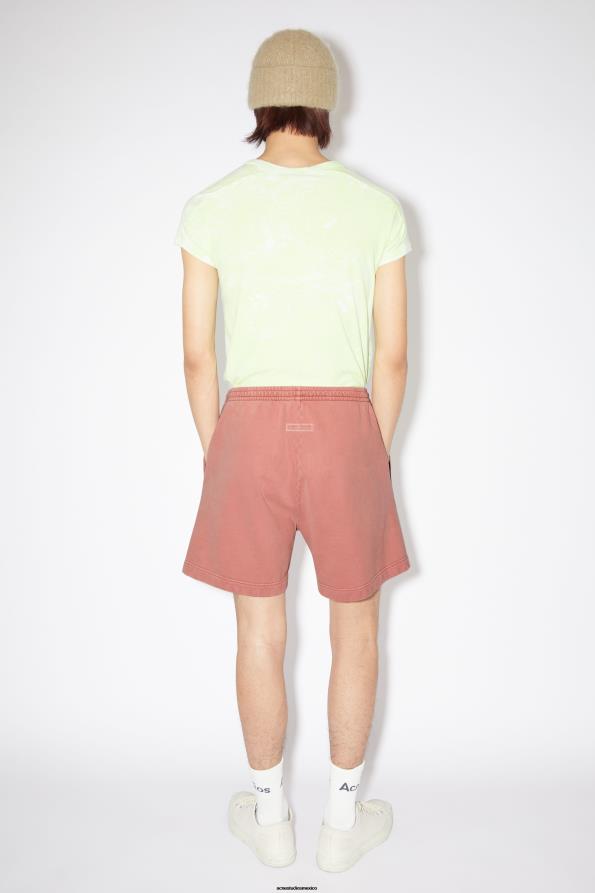 Acne Studios vestir rosa vintage 0T4HT1080 pantalones cortos de algodón