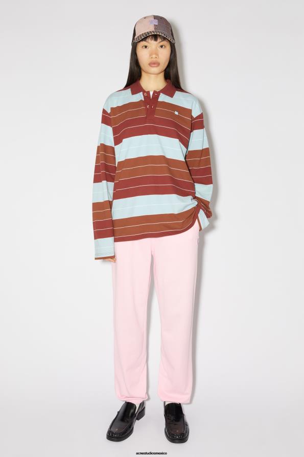 Acne Studios vestir Rosa claro 0T4HT315 pantalones de chándal de algodón unisex