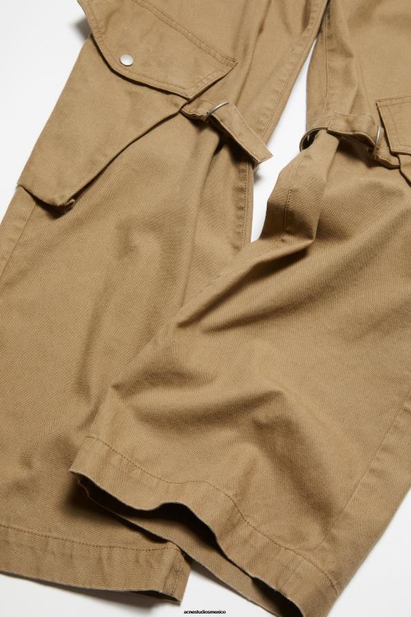 Acne Studios vestir beige frio 0T4HT307 pantalones cargo