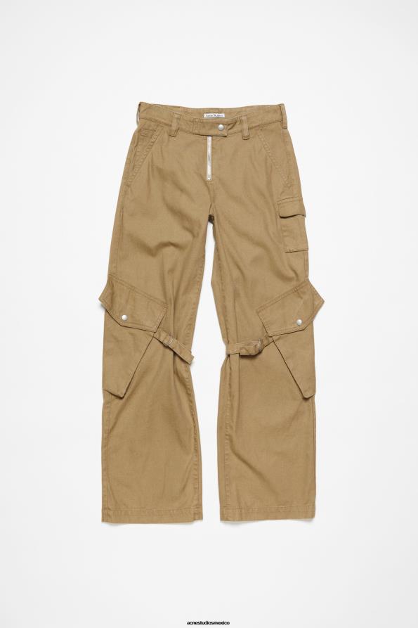 Acne Studios vestir beige frio 0T4HT307 pantalones cargo