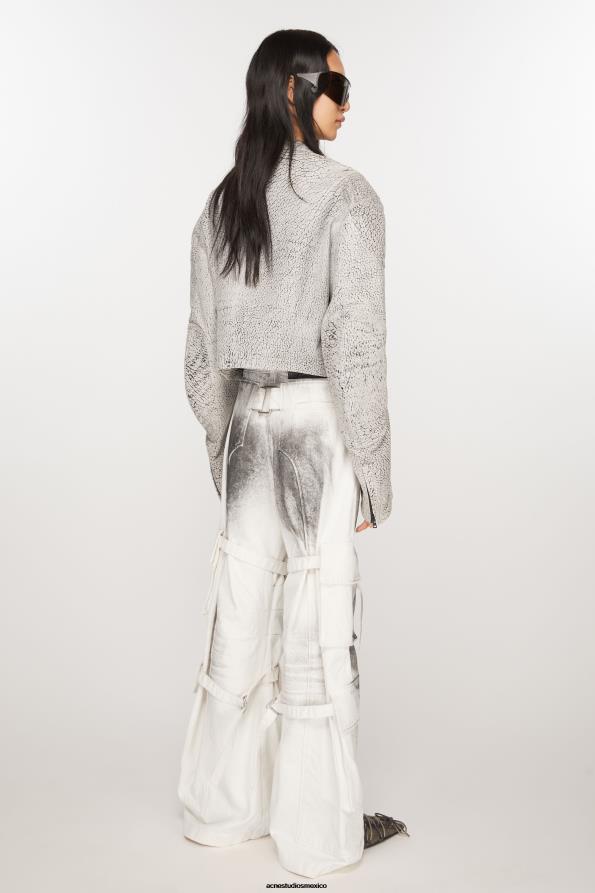 Acne Studios vestir blanco negro 0T4HT289 vaqueros cargo