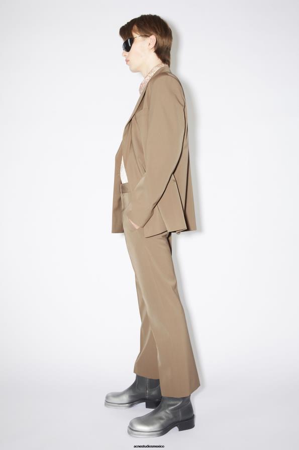 Acne Studios vestir gris barro 0T4HT1063 pantalones a medida