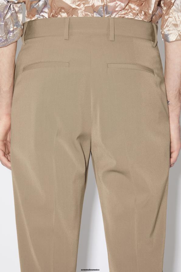Acne Studios vestir gris barro 0T4HT1063 pantalones a medida