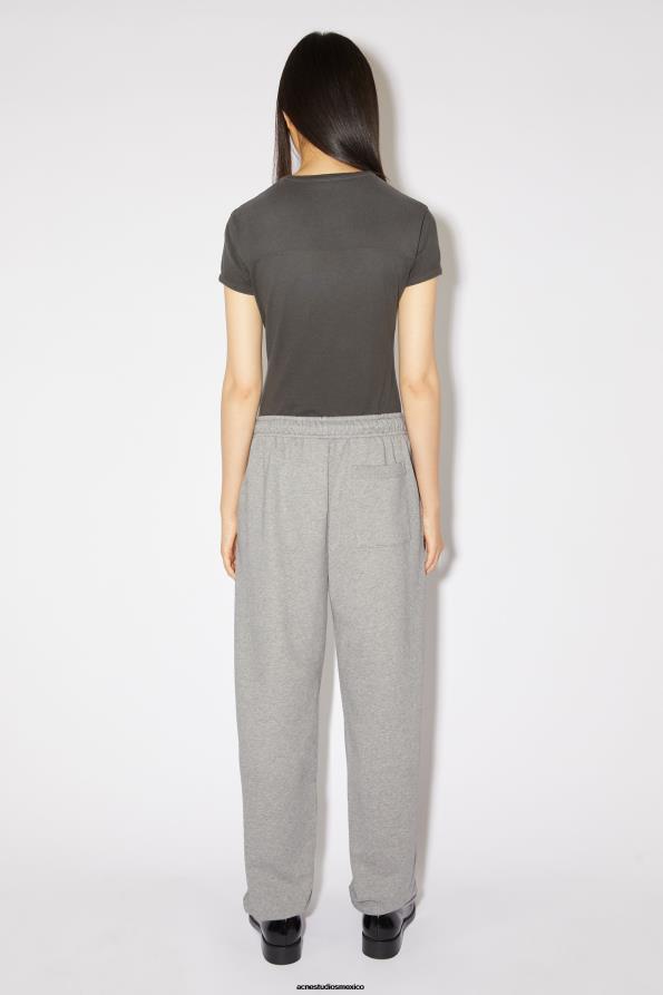 Acne Studios vestir mezcla gris claro 0T4HT311 pantalones de chándal de algodón unisex