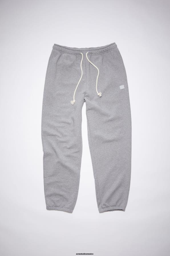 Acne Studios vestir mezcla gris claro 0T4HT421 pantalones deportivos de lana unisex