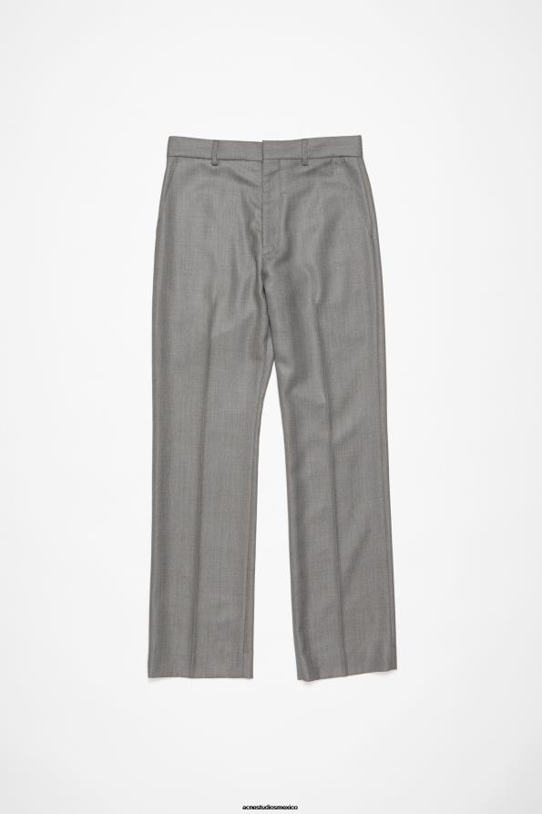 Acne Studios vestir mezcla gris vintage 0T4HT1037 pantalones a medida