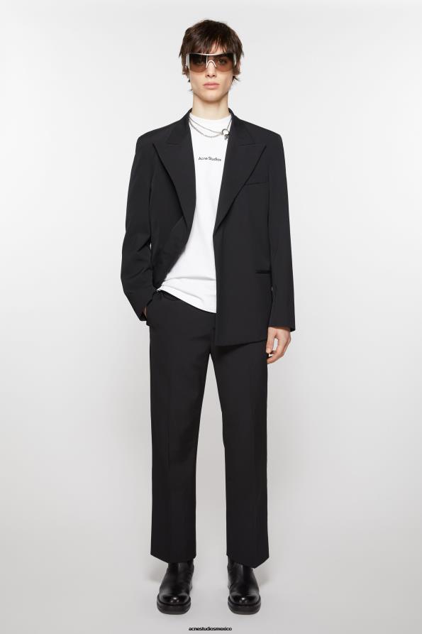 Acne Studios vestir negro 0T4HT1034 pantalones a medida