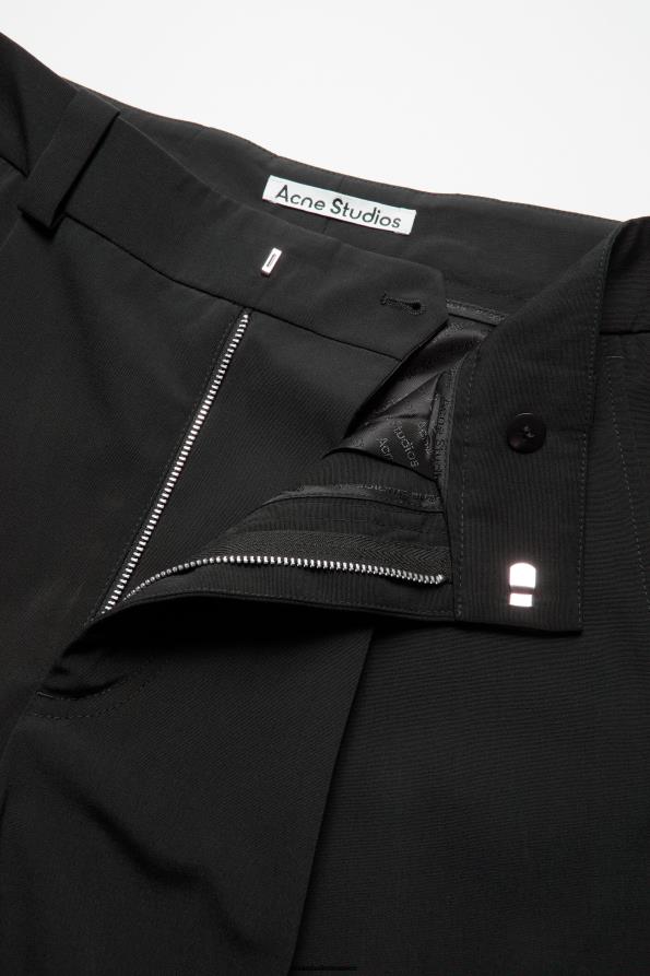 Acne Studios vestir negro 0T4HT1038 pantalones a medida