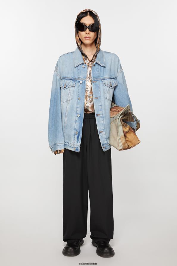 Acne Studios vestir negro 0T4HT1040 pantalones a medida