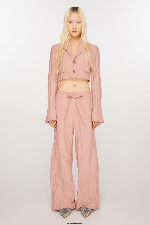 Acne Studios vestir rosa viejo 0T4HT294 pantalones casuales