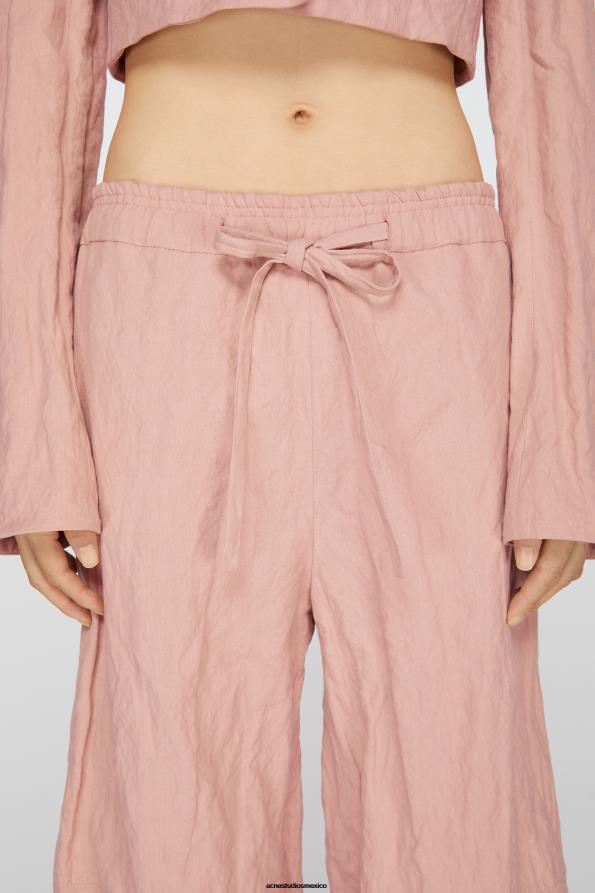 Acne Studios vestir rosa viejo 0T4HT294 pantalones casuales