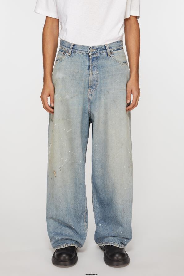 Acne Studios vestir azul claro 0T4HT1105 jeans súper holgados - 2023m