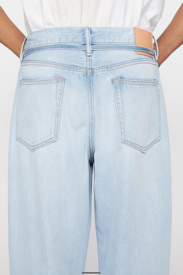 Acne Studios vestir azul claro 0T4HT1118 Vaqueros holgados - 1991 toj