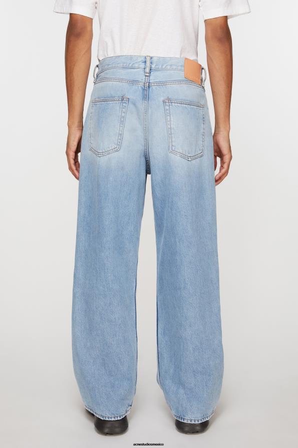 Acne Studios vestir azul claro 0T4HT1120 Vaqueros holgados - 1981m