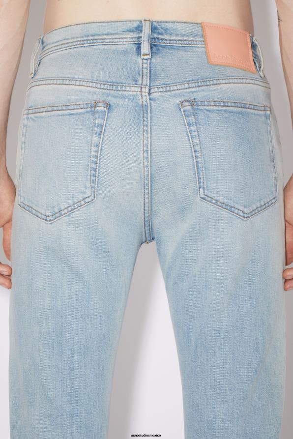 Acne Studios vestir azul claro 0T4HT1145 Vaqueros slim fit - river