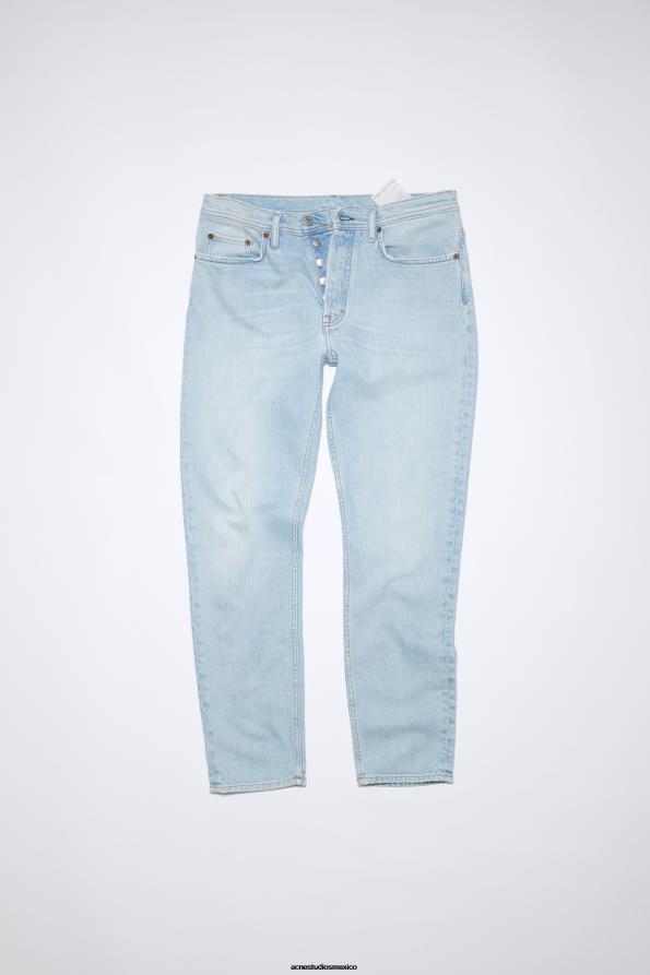 Acne Studios vestir azul claro 0T4HT1145 Vaqueros slim fit - river