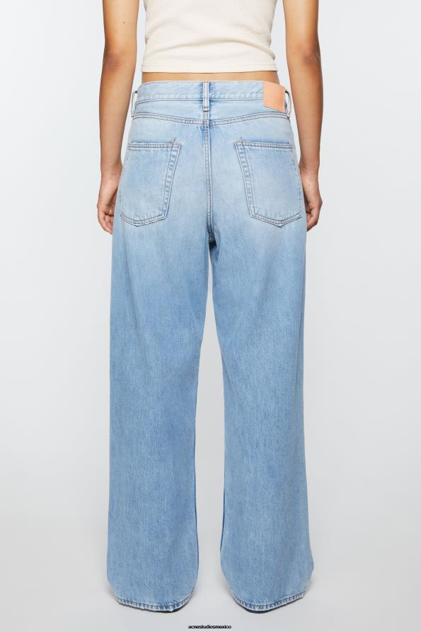 Acne Studios vestir azul claro 0T4HT221 Vaqueros holgados - 1981f