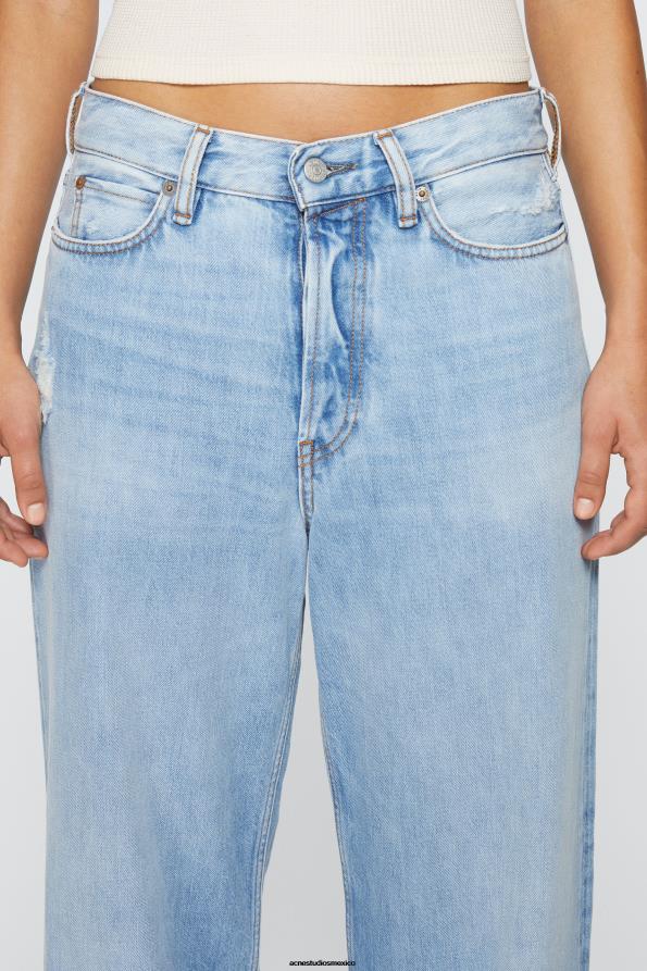 Acne Studios vestir azul claro 0T4HT221 Vaqueros holgados - 1981f