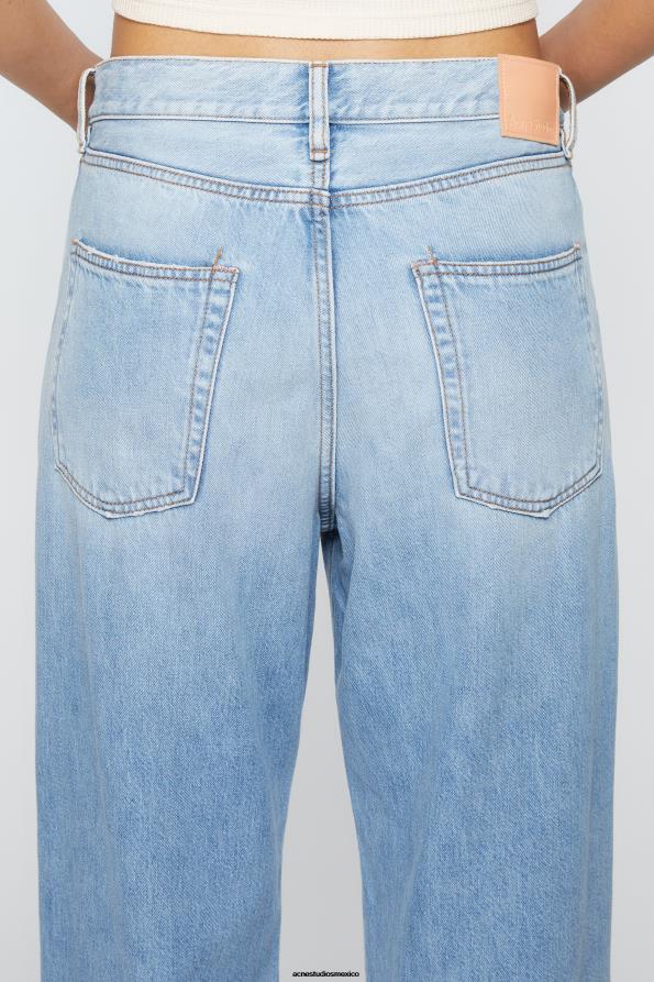 Acne Studios vestir azul claro 0T4HT221 Vaqueros holgados - 1981f