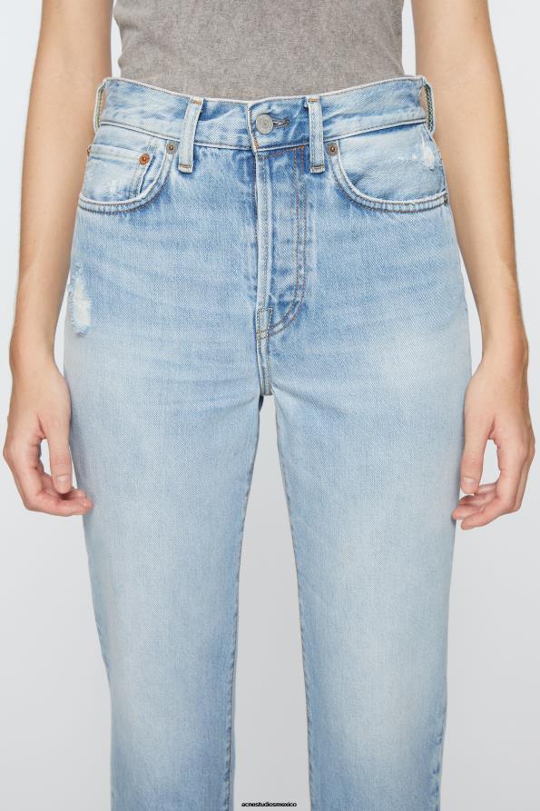 Acne Studios vestir azul claro 0T4HT235 Vaqueros regular fit - mece