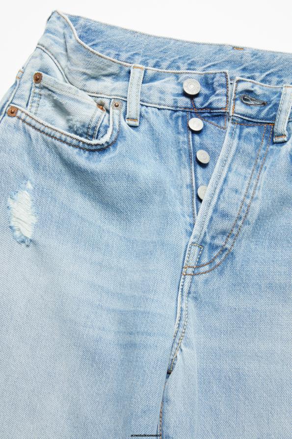 Acne Studios vestir azul claro 0T4HT235 Vaqueros regular fit - mece