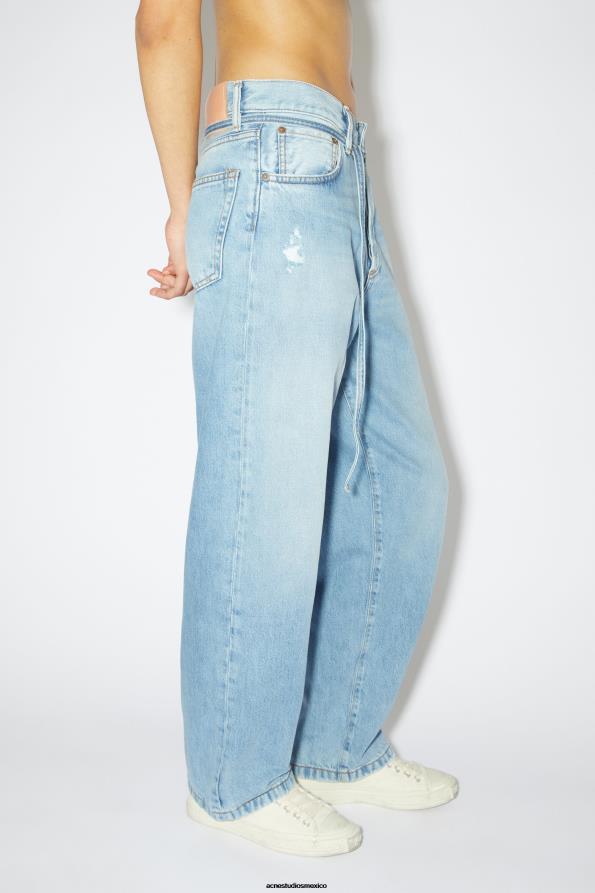 Acne Studios vestir azul claro 0T4HT399 Vaqueros holgados - 1991 toj unisex
