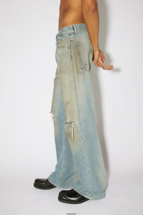 Acne Studios vestir azul medio 0T4HT1152 vaqueros holgados - 2021m
