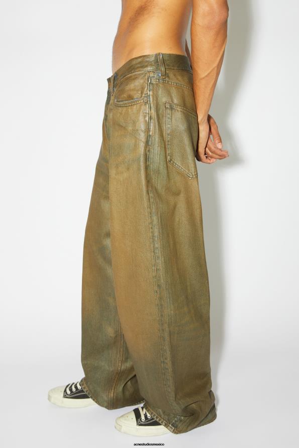 Acne Studios vestir azul medio 0T4HT1206 jeans súper holgados - 2023 unisex