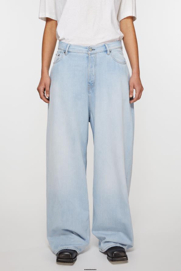 Acne Studios vestir azul medio 0T4HT219 jeans súper holgados - 2023f