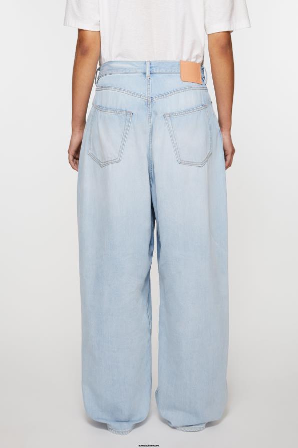Acne Studios vestir azul medio 0T4HT219 jeans súper holgados - 2023f