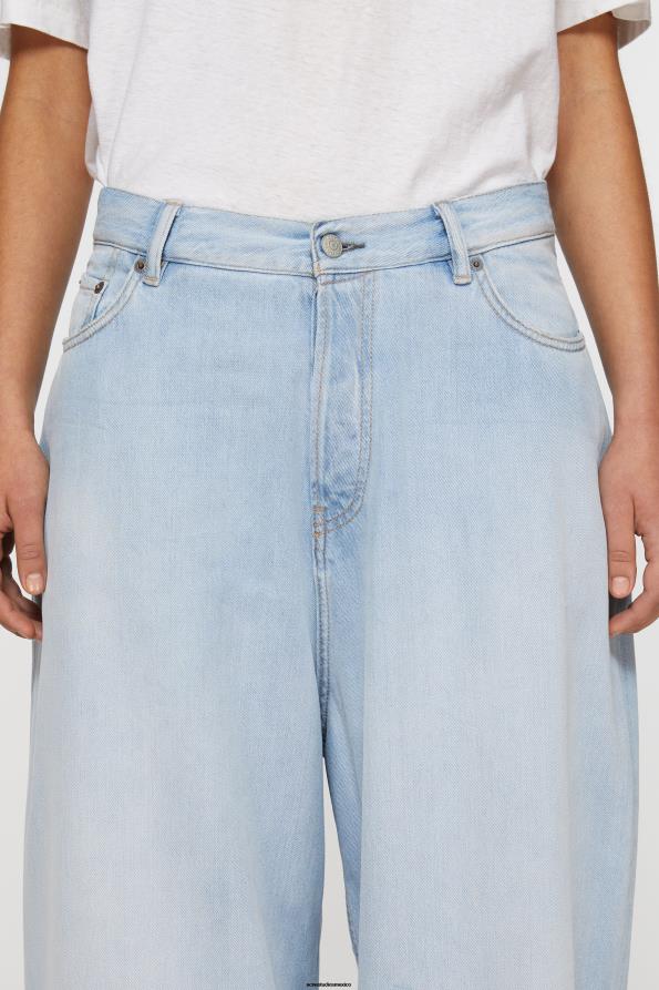 Acne Studios vestir azul medio 0T4HT219 jeans súper holgados - 2023f