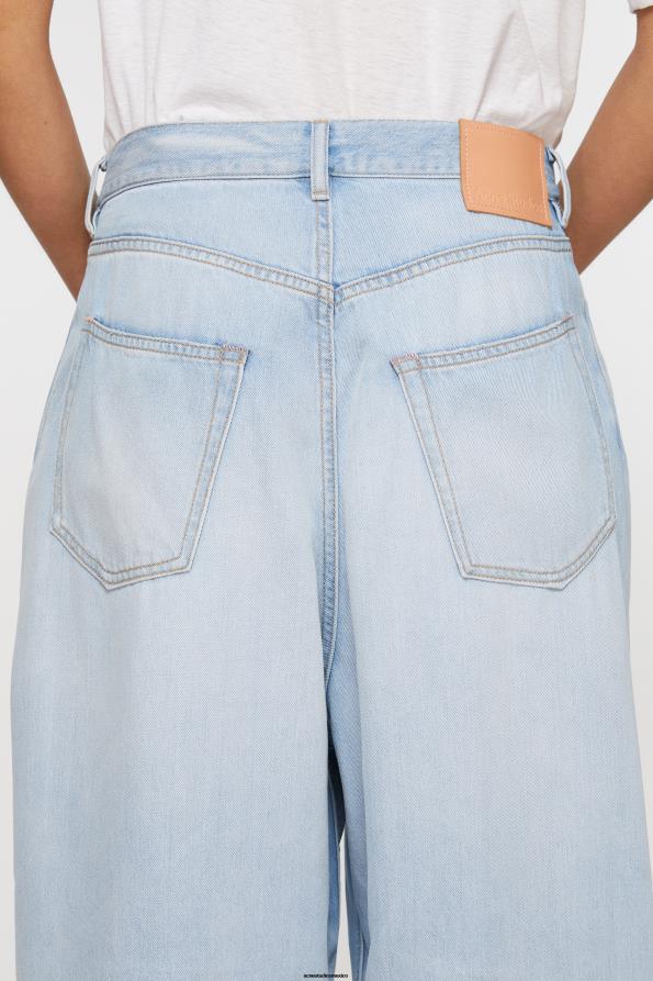 Acne Studios vestir azul medio 0T4HT219 jeans súper holgados - 2023f