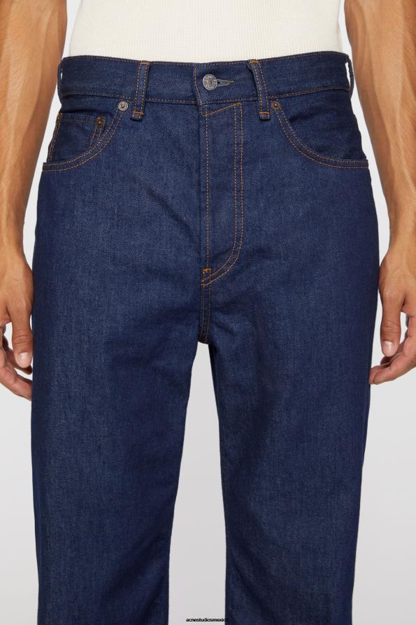 Acne Studios vestir azul índigo 0T4HT1121 vaqueros holgados - 2021m
